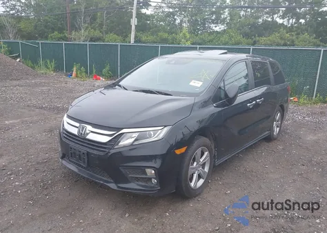 2020 Honda Odyssey Ex-L/Ex-L W/Navi Res z USA, uszkodzony, nr VIN 5FNRL6H72LB007444